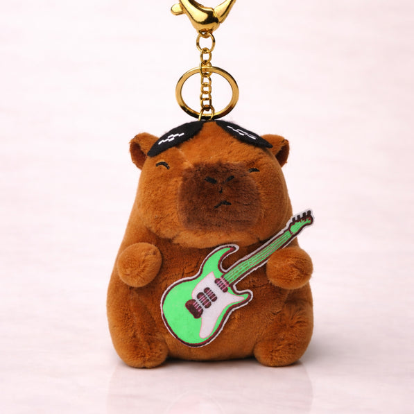 Groovy Green Guitar Capybara
