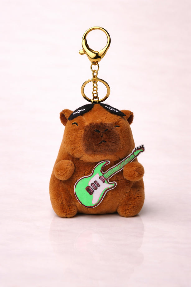 Groovy Green Guitar Capybara