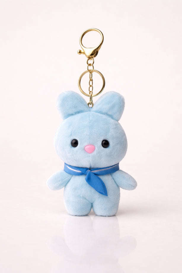 Scouty Sky Blue Bunny Charm
