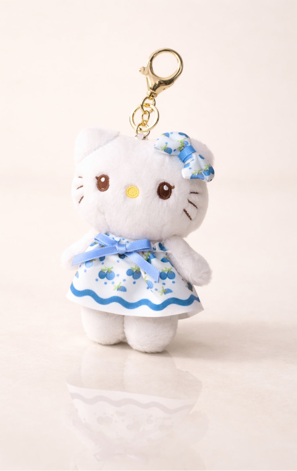 Blueberry Dress Kitty Plush