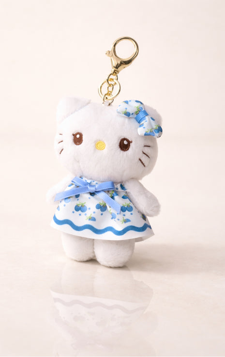 Blueberry Dress Kitty Plush