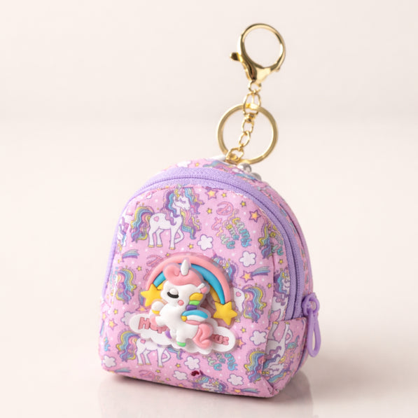 Mini Pink Unicorn Charm