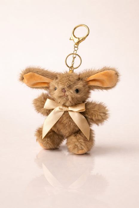 Fluffy Latte Bunny Charm
