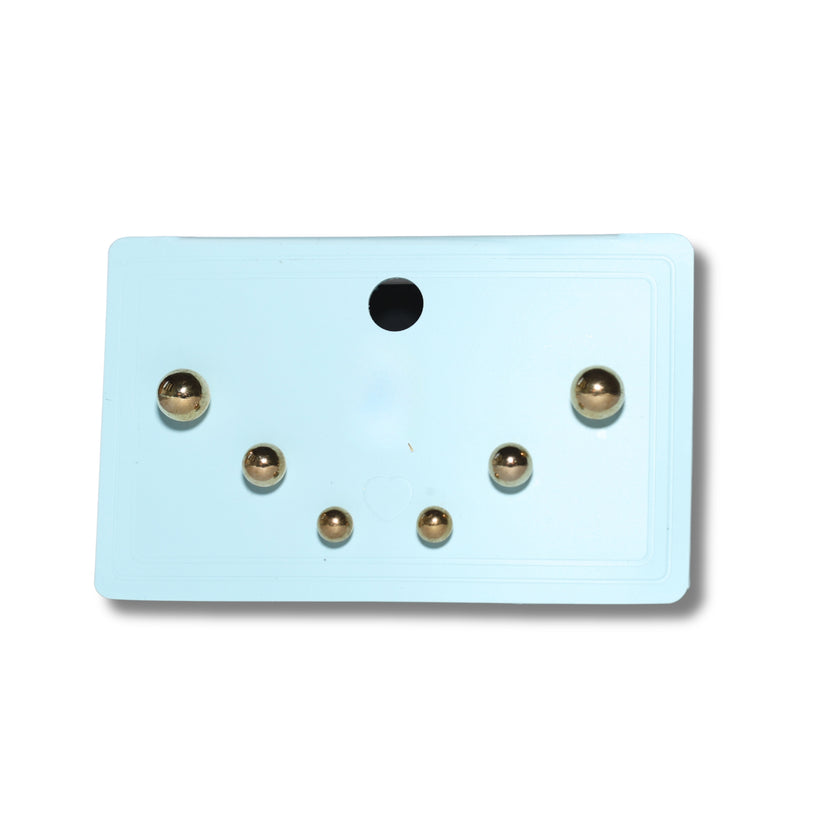 Golden Orb Stud Set