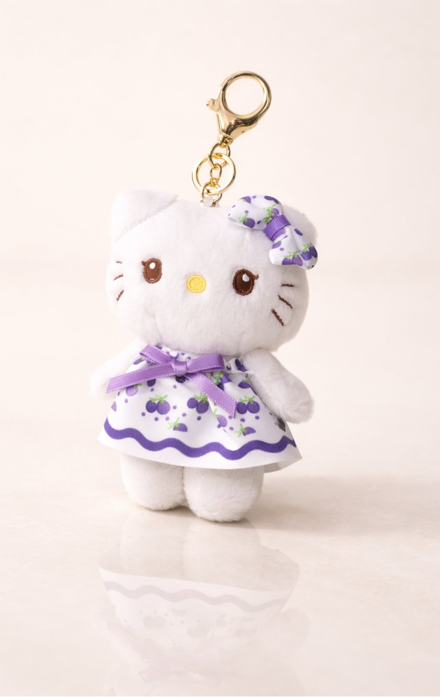 Grape Dress Kitty Plush
