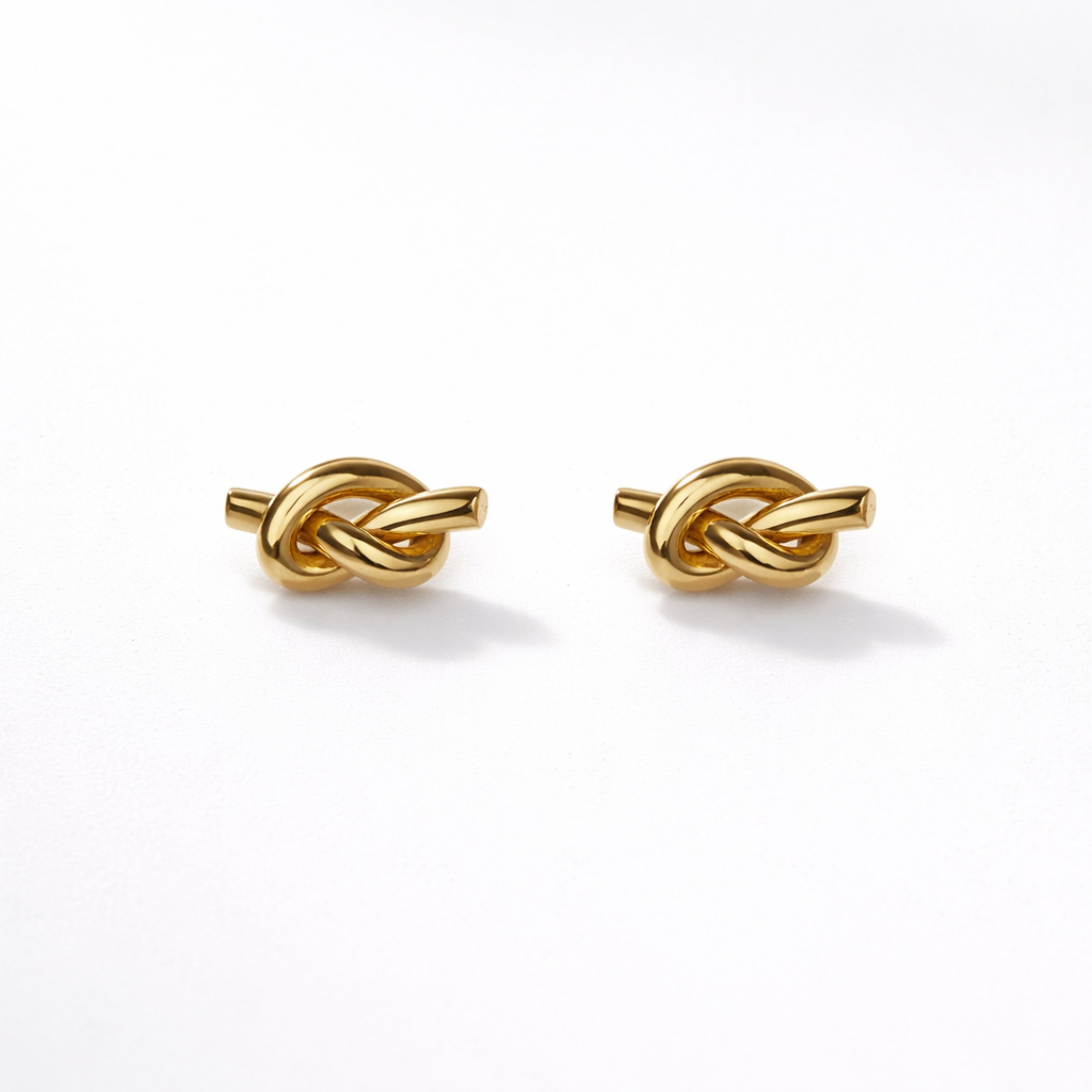 Gold Knot Stud