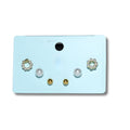 Floral Charm Stud Set