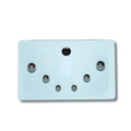 Silver Orb Stud Set