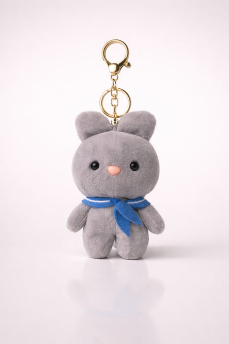 Scouty Grey Bunny Charm