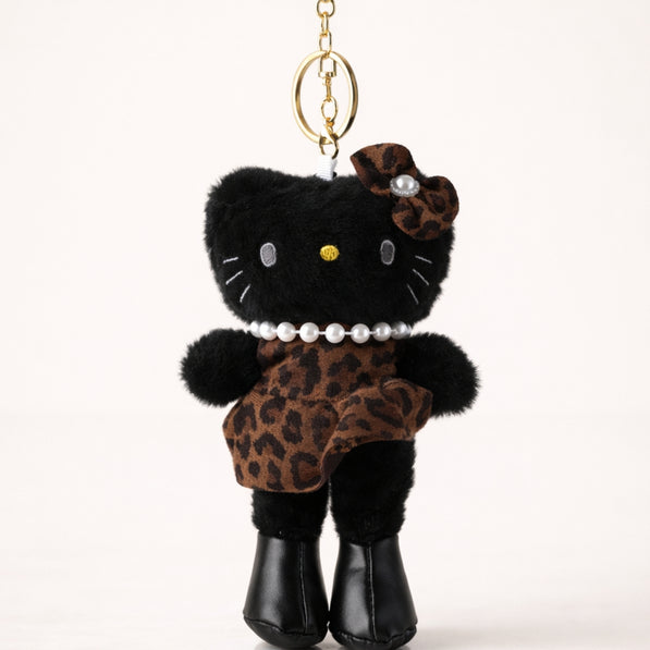 Black Leopard Kitty Plush