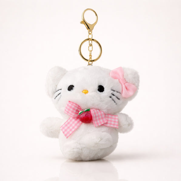 Hello Kitty Apple Bow Plush