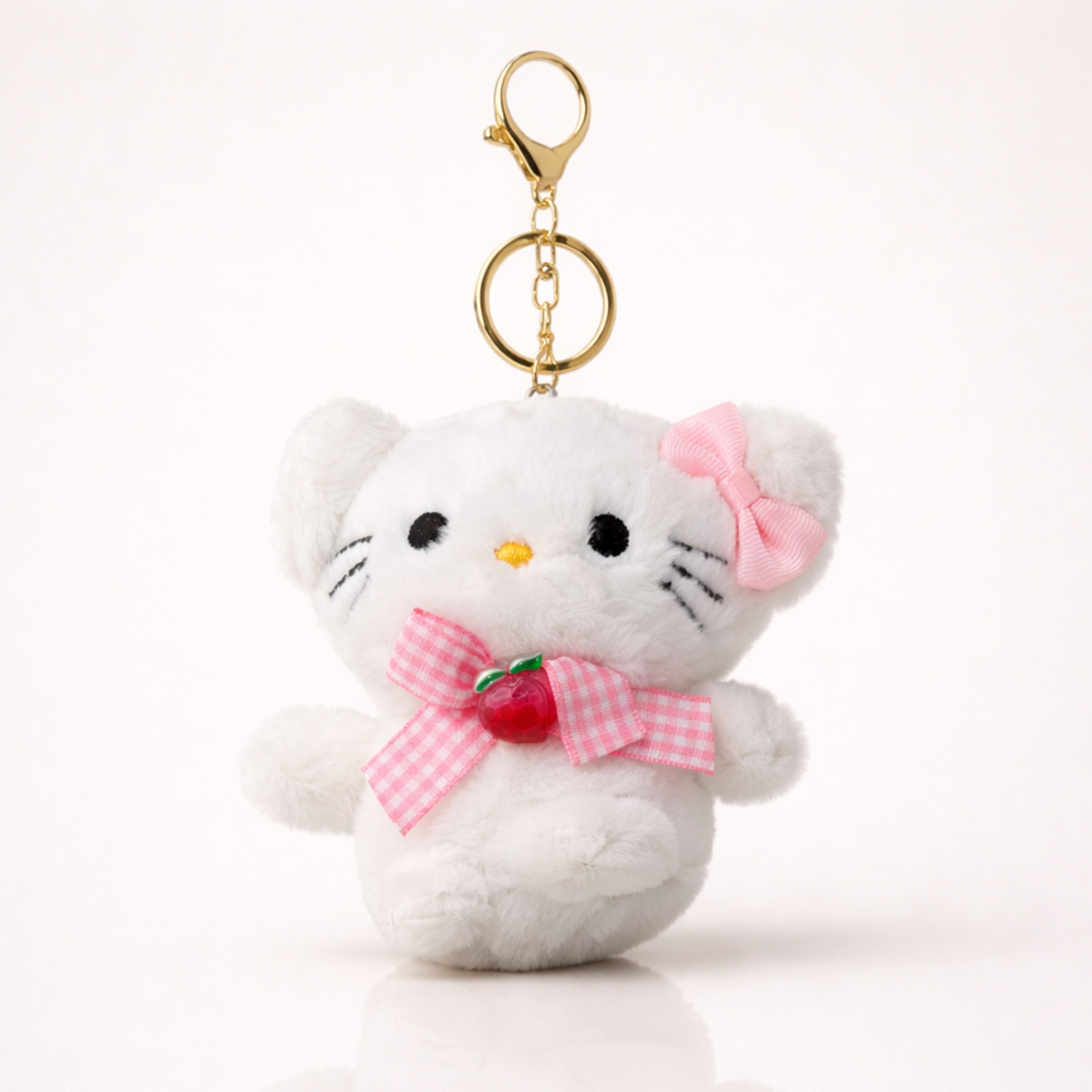 Hello Kitty Apple Bow Plush