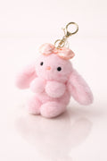 Blush Pink Bow Bunny Plush