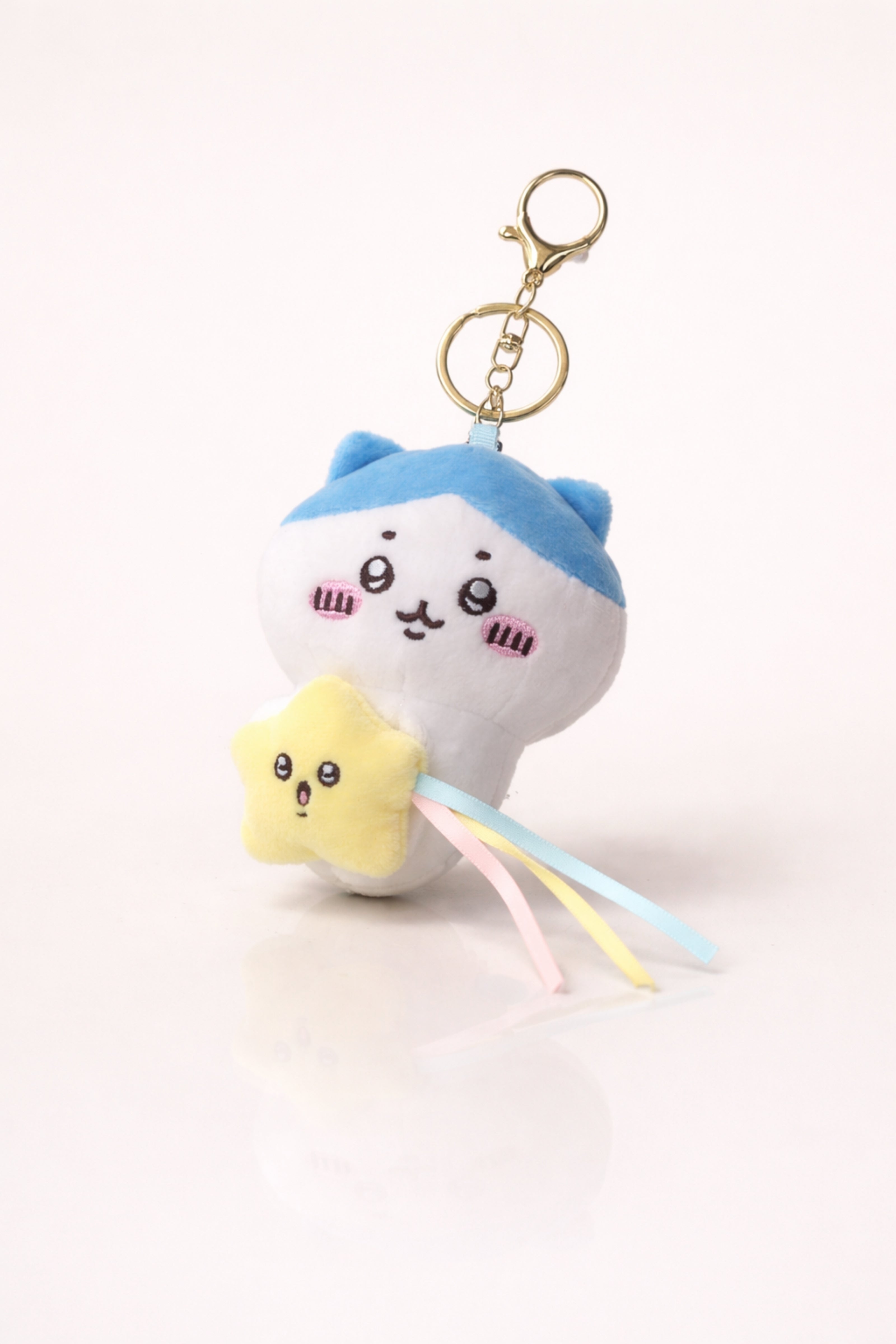 Sky Blue Kitty Star Plush