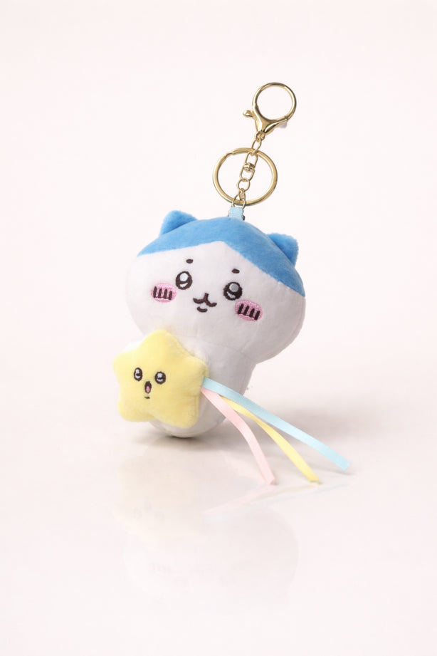 Sky Blue Kitty Star Plush