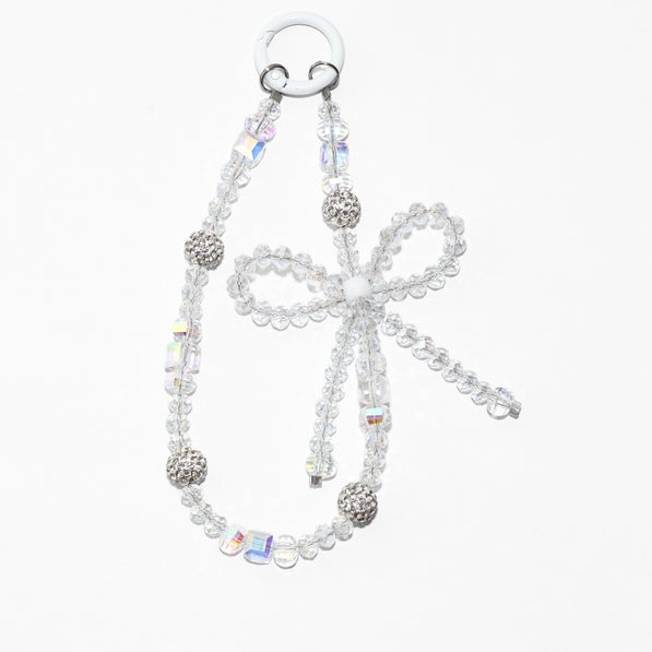 Crystal Bow Translucent Charm
