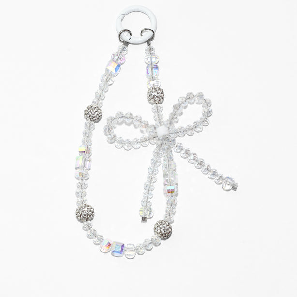 Crystal Bow Translucent Charm