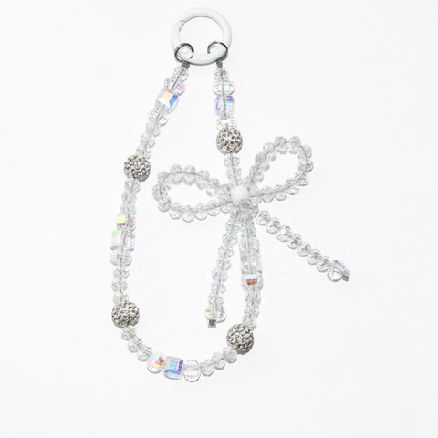 Crystal Bow Translucent Charm