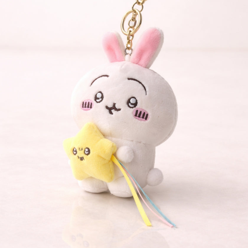 Pink Bunny Star Plush