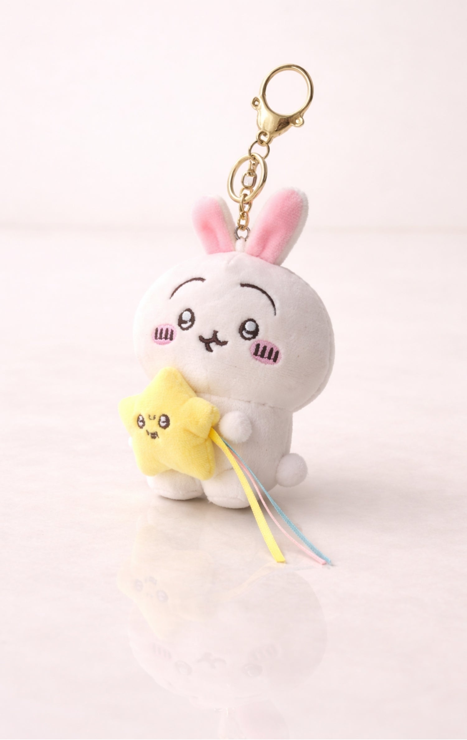 Pink Bunny Star Plush