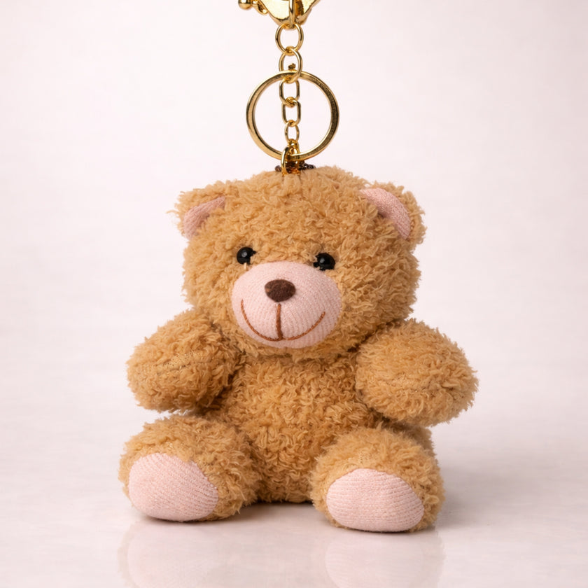 Dark Brown Shaggy Teddy Plush