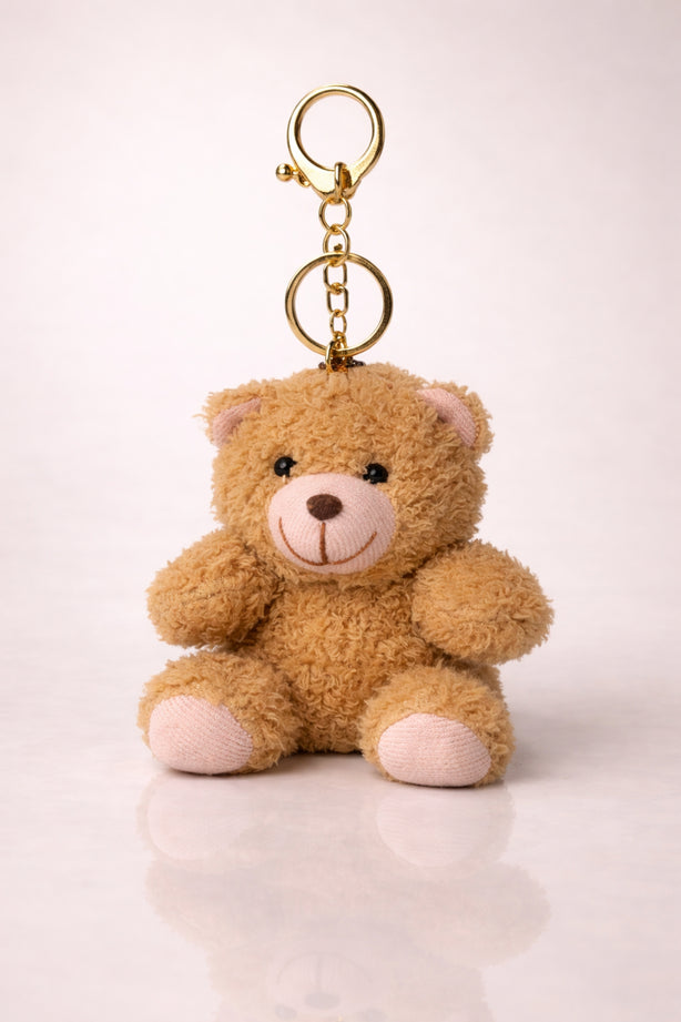 Dark Brown Shaggy Teddy Plush