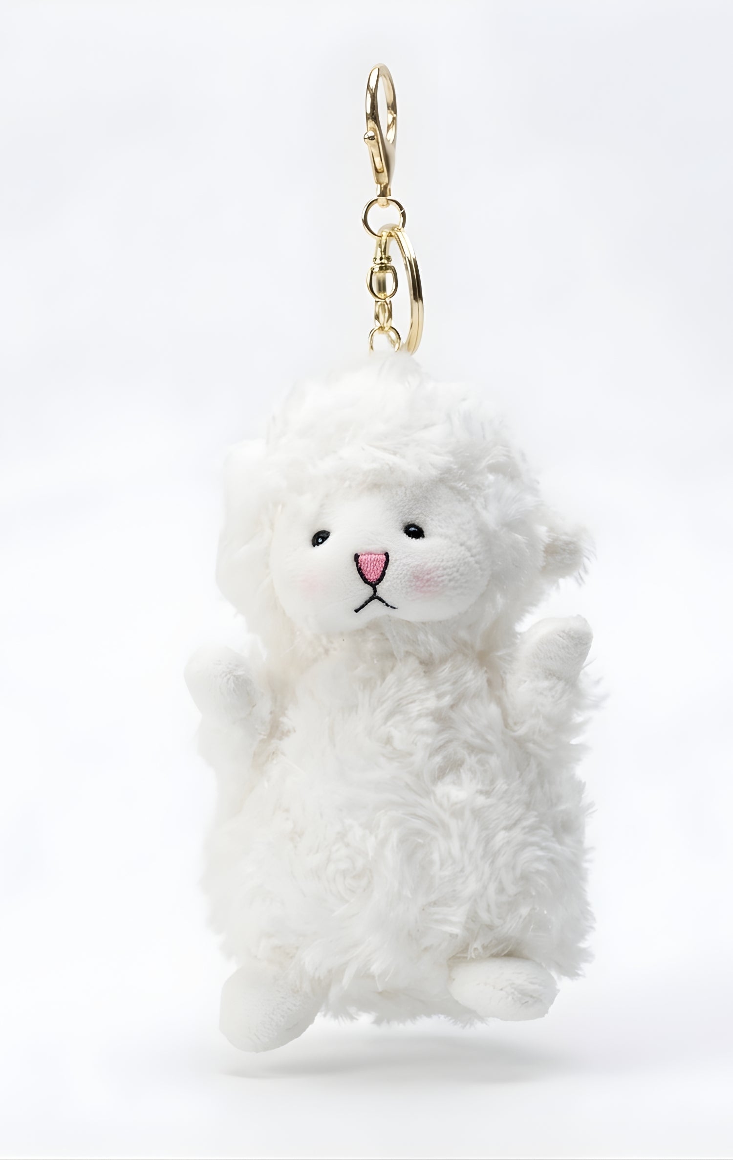 Fluffy White Sheep Plush