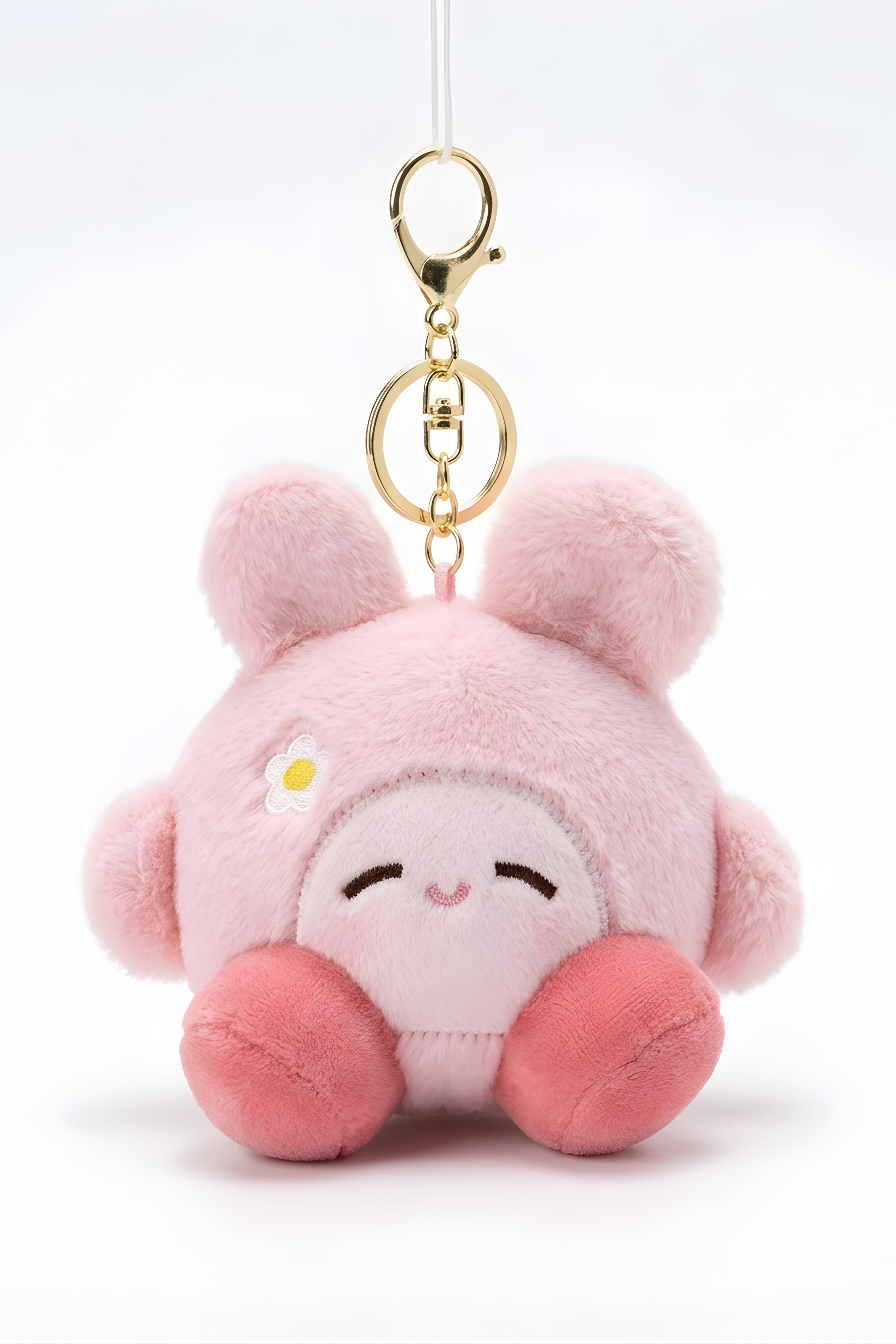 Kawaii Pink Plush Charm
