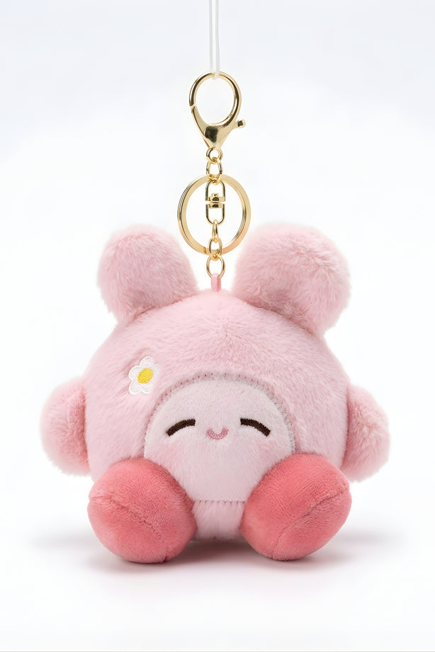 Kawaii Pink Plush Charm