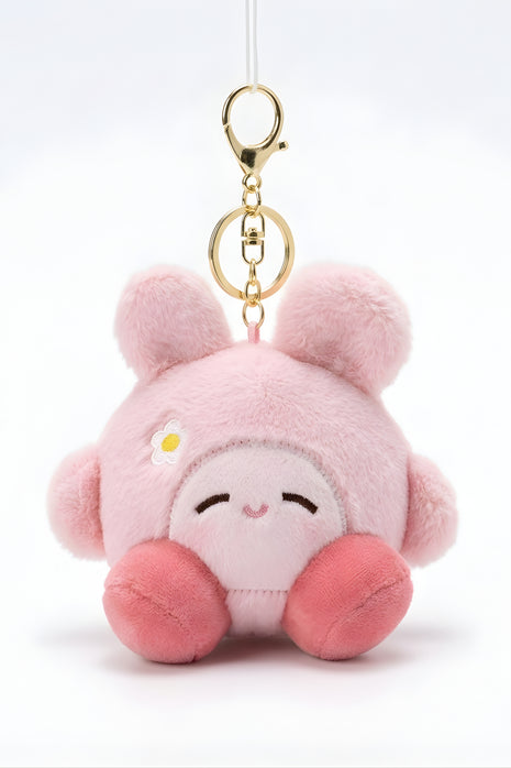 Kawaii Pink Plush Charm