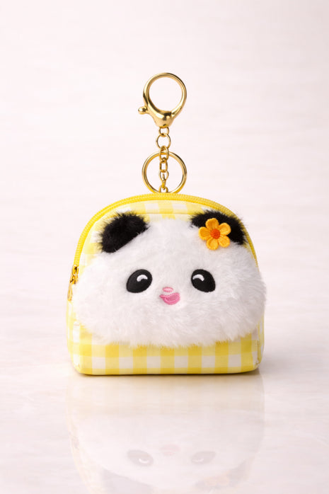 Yellow Panda Bag Charm