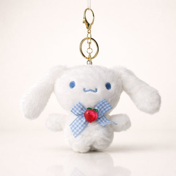 Rabbit Apple Bow Plush
