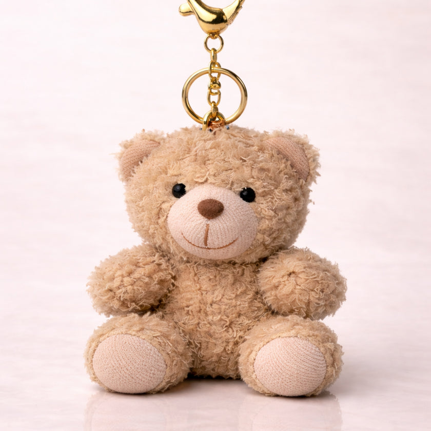 Light Brown Shaggy Teddy Plush