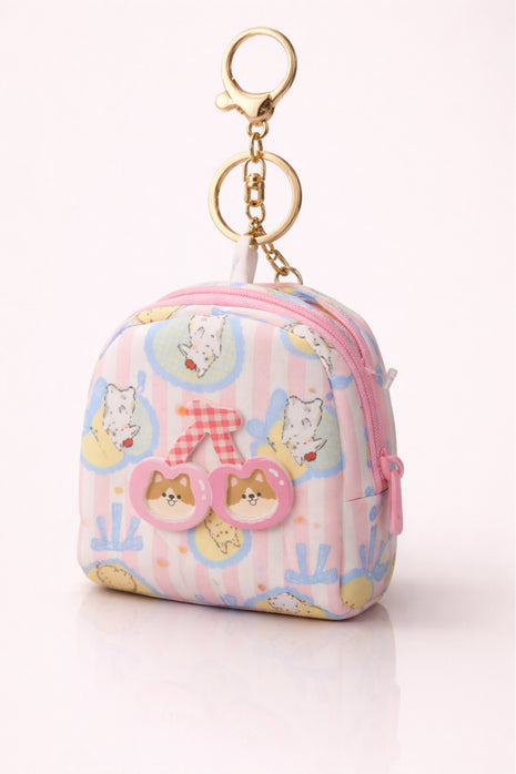Pink Mini Bag Charm