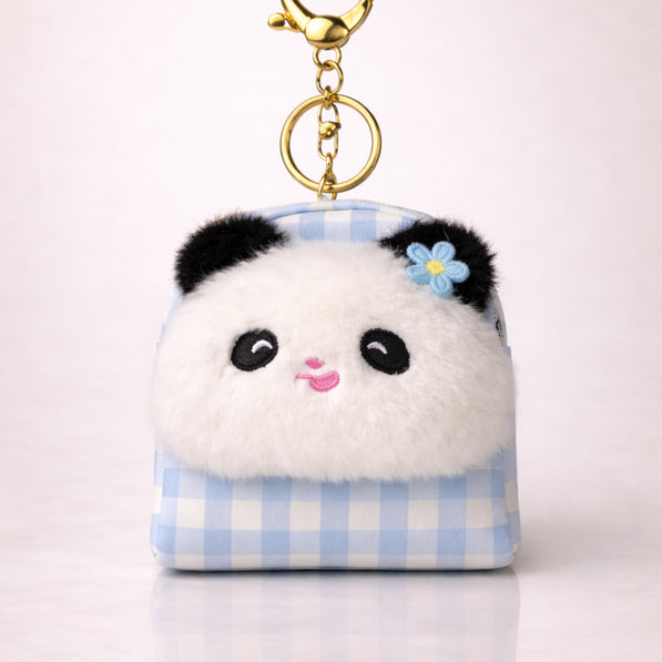 Blue Panda Bag Charm