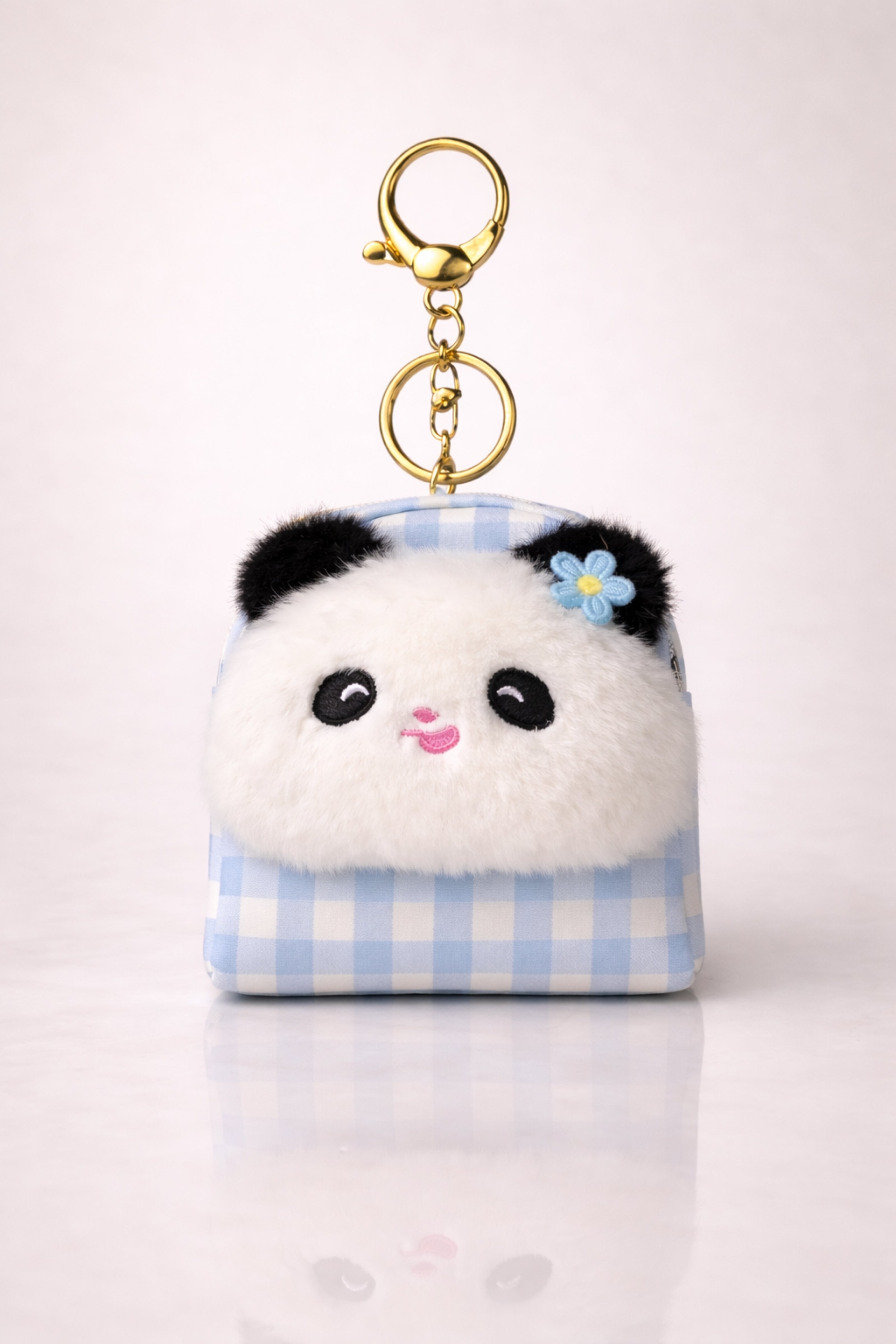 Blue Panda Bag Charm
