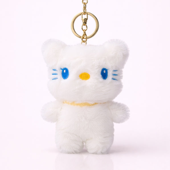 Peach Collar Fluffy Kitty