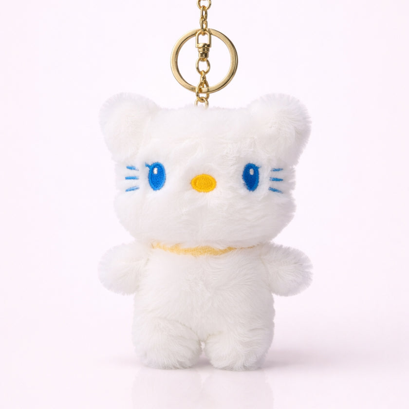 Peach Collar Fluffy Kitty