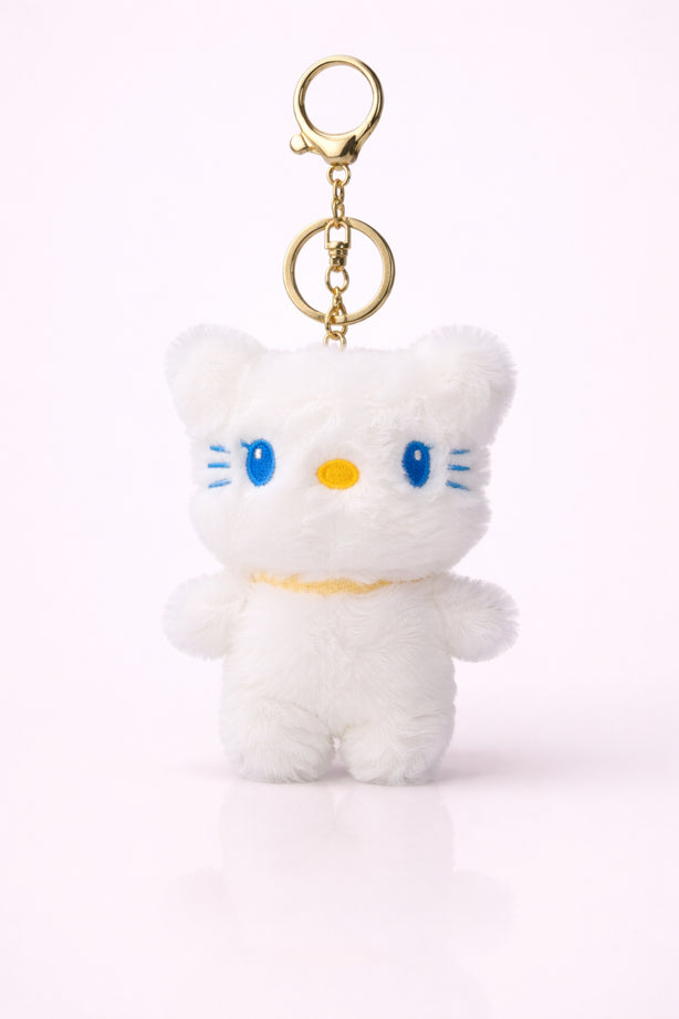Peach Collar Fluffy Kitty