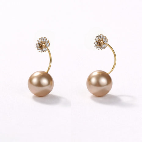 Twice Chic Pearl Earrings