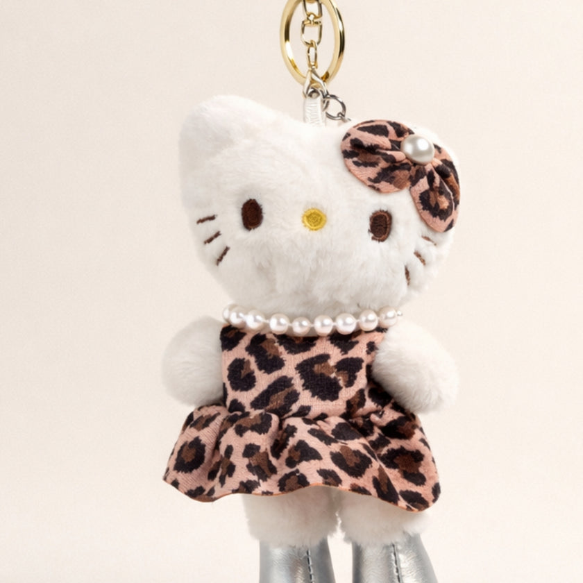 White Leopard Kitty Plush