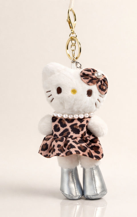White Leopard Kitty Plush