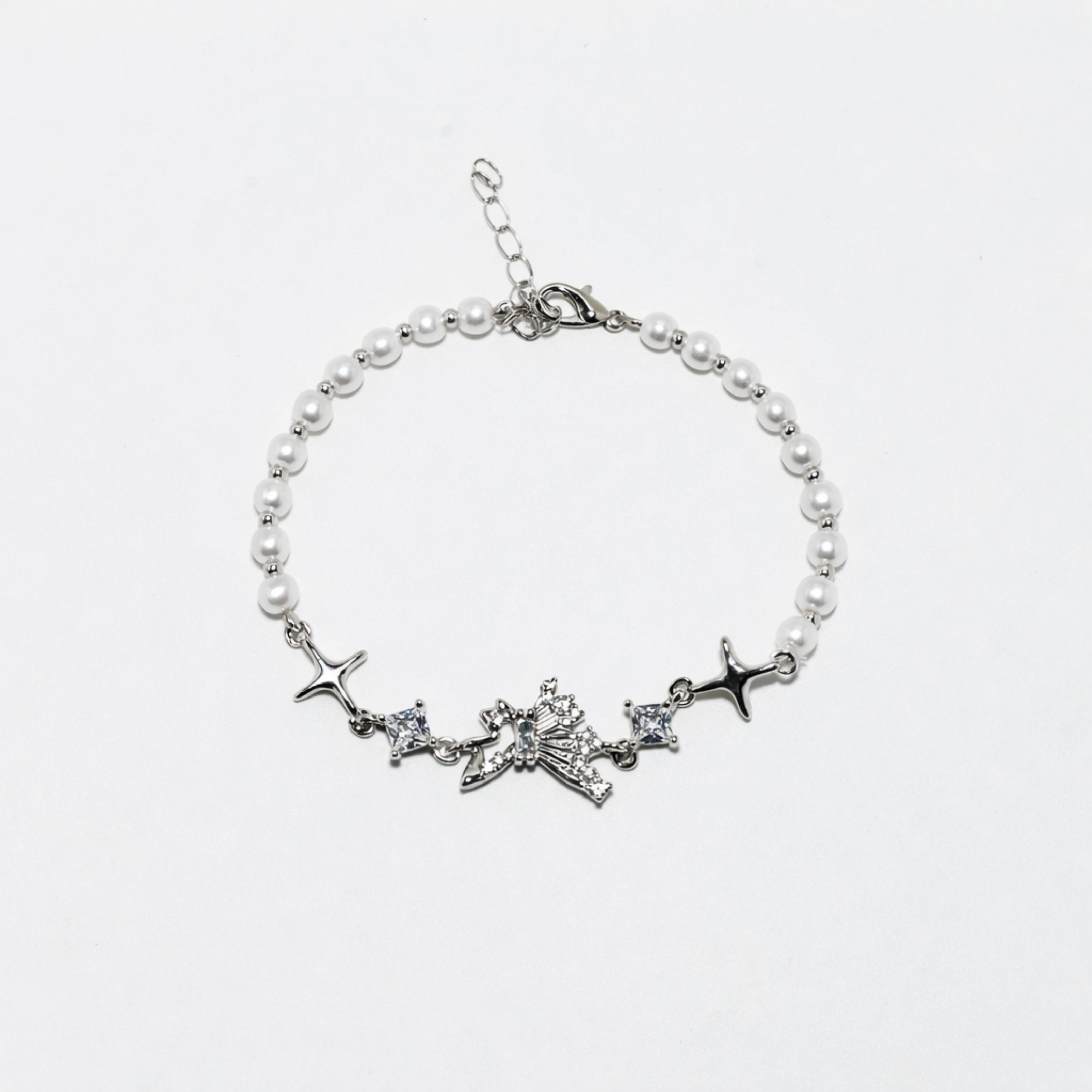 Half Wing Pearl Bracelet