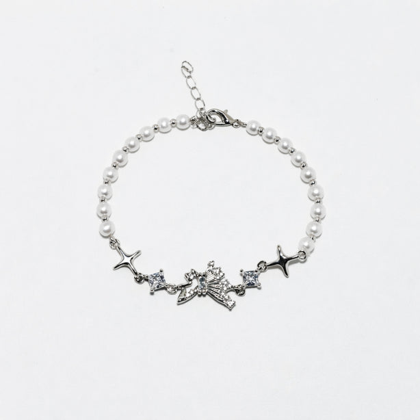 Half Wing Pearl Bracelet