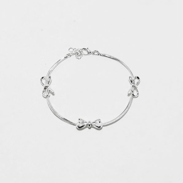 Mini Bow Chain Bracelet