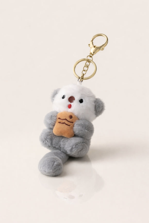 Silver Grey Otter Plush