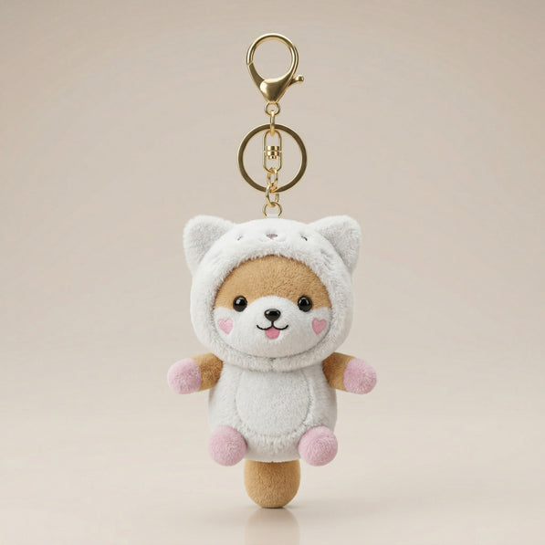 Mini Cat Shiba Squirrel Plush