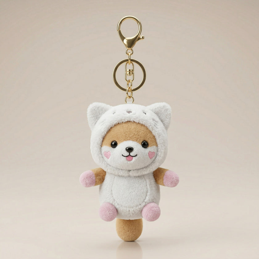 Mini Cat Shiba Squirrel Plush