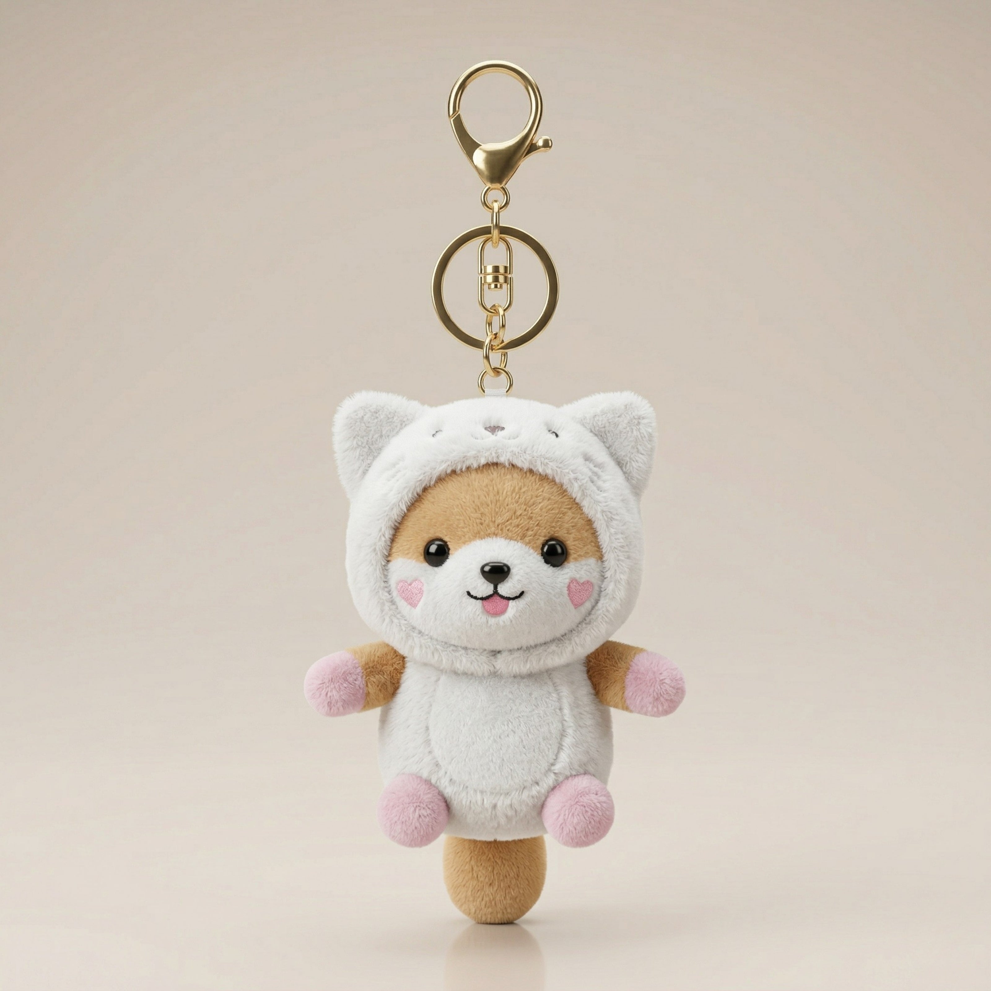 Mini Cat Shiba Squirrel Plush