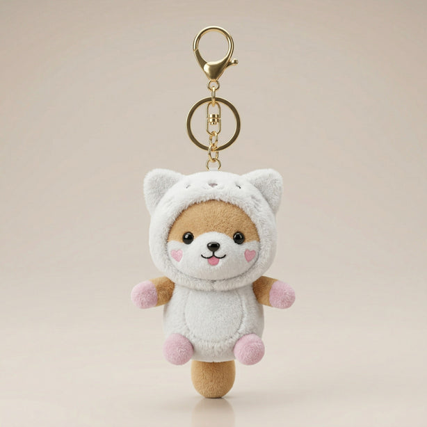 Mini Cat Shiba Squirrel Plush